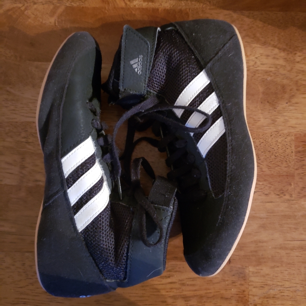 Adidas HVC Youth Wrestling Athletic Shoes - 4.5